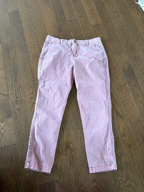 GAP Straight Leg Pants in Light Pink